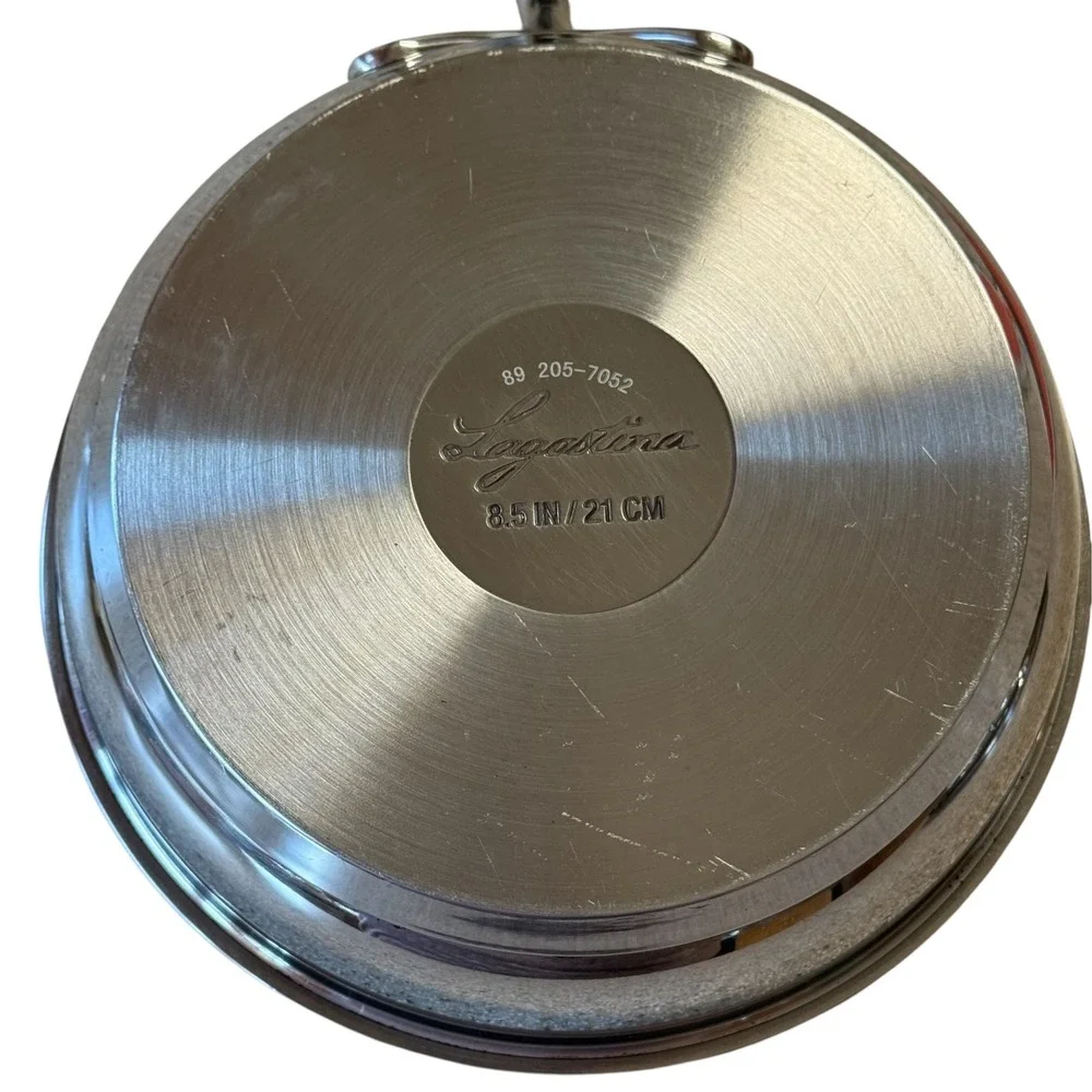 Lagostina Martellata Tri-Ply Hammered Stainless 8.5